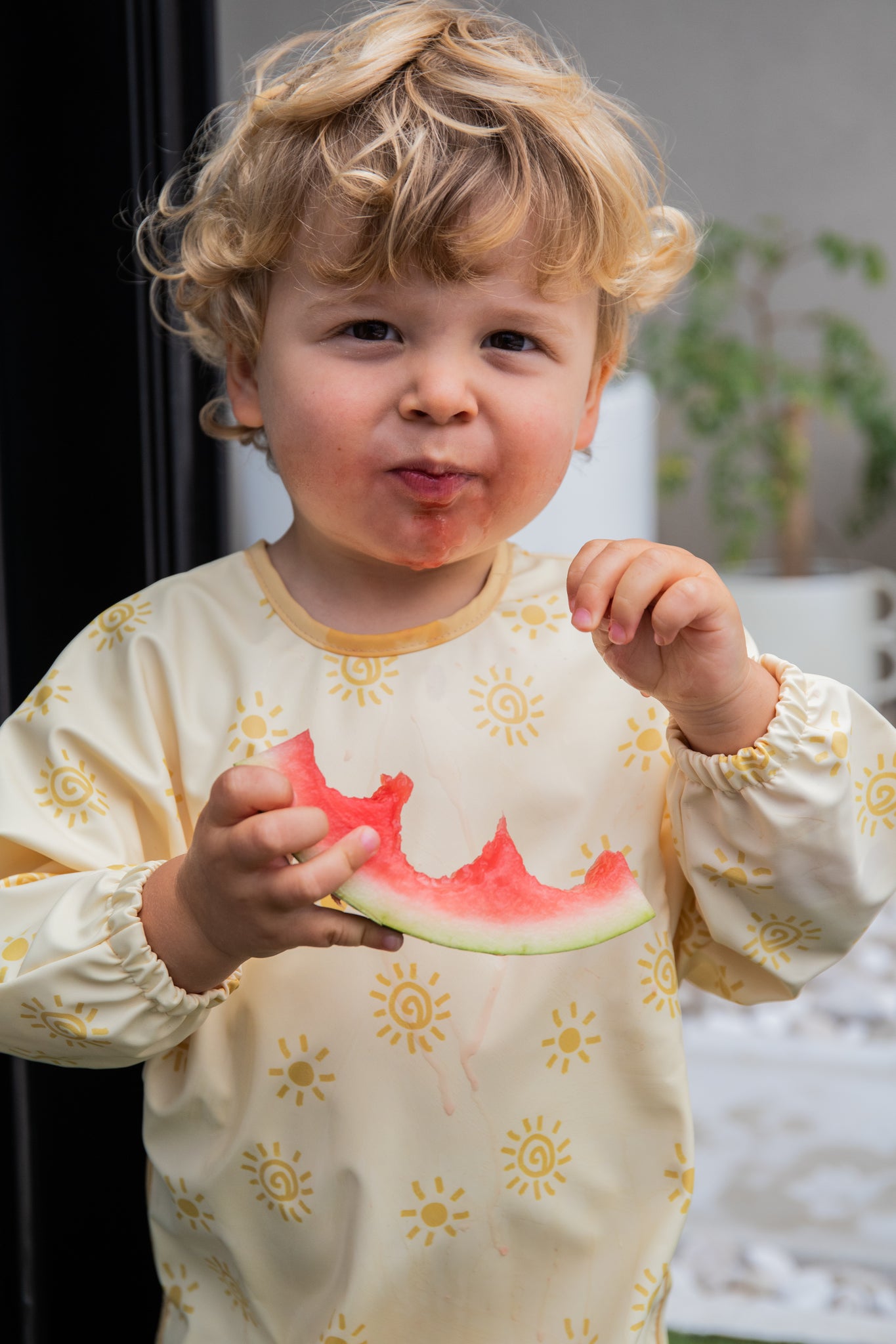 Besbubs Waterproof Food & Play Smock Bib - Sunshine