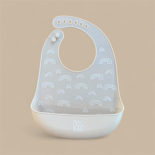 Besbubs Silicone Bib - Rainbows