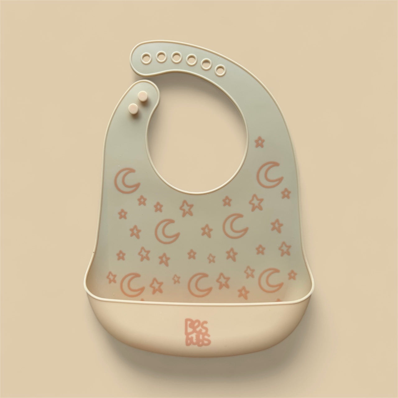 Besbubs Silicone Bib - Stars & Moons